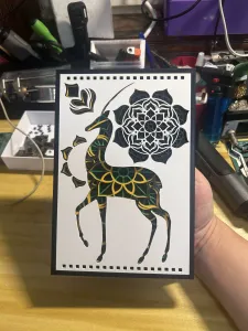 瞪羚叠色