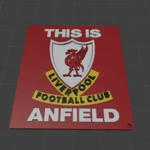 LIVERPOOL FOOTBALL CLUB KEYCHAIN