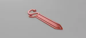 Bookmark S script letter