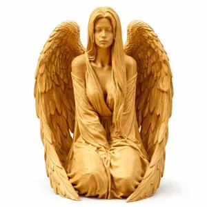 Sitting Angel statuette
