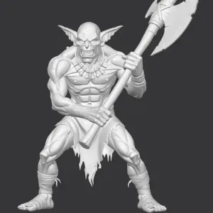Goblin Axe D&D Miniature
