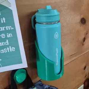 Wall Mounted 3" Water Bottle Holder
