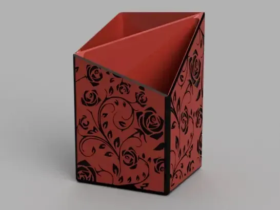 Rose Bloom Pen holder organizer - Elegant and support free — Фото 4 из 8