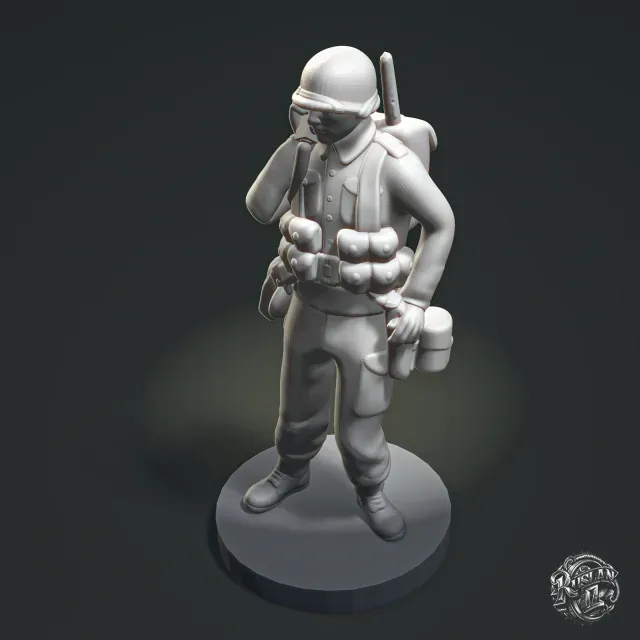 Soldier with Radio #RoZ — Image 8 of 9
