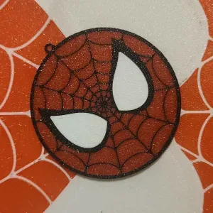 Small Round-Head Spider-Man Keychain