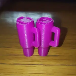 Stanley cup/mug/tumbler as Barbie accessories or keychain