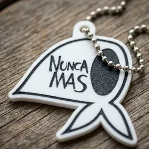 LLAVERO "NUNCA MAS"