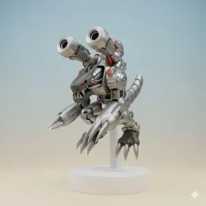 Mugendramon Digimon Creature Model