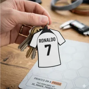 LLavero de Camisetas de Futbol - Ronaldo