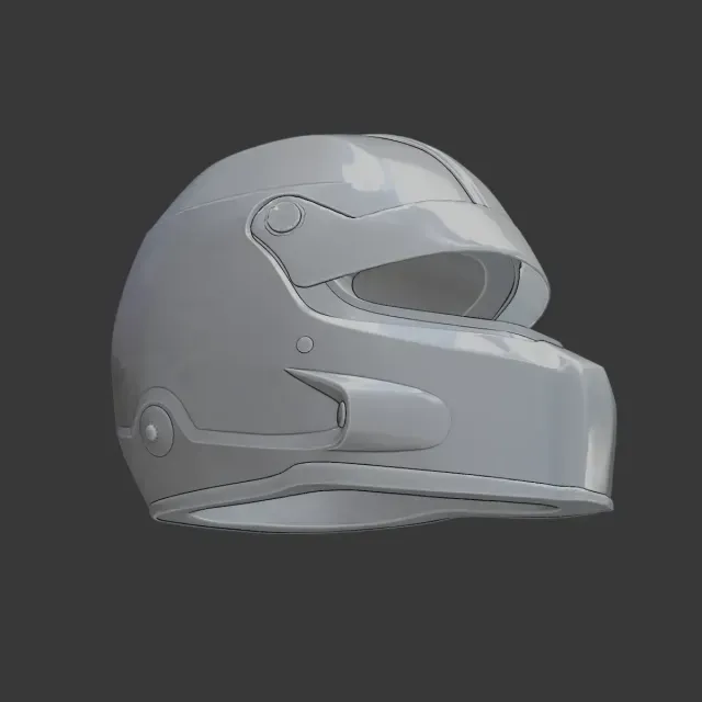 Bell HP7 Racing Helmet – High-Detail 3D Printable — Фото 3 из 5
