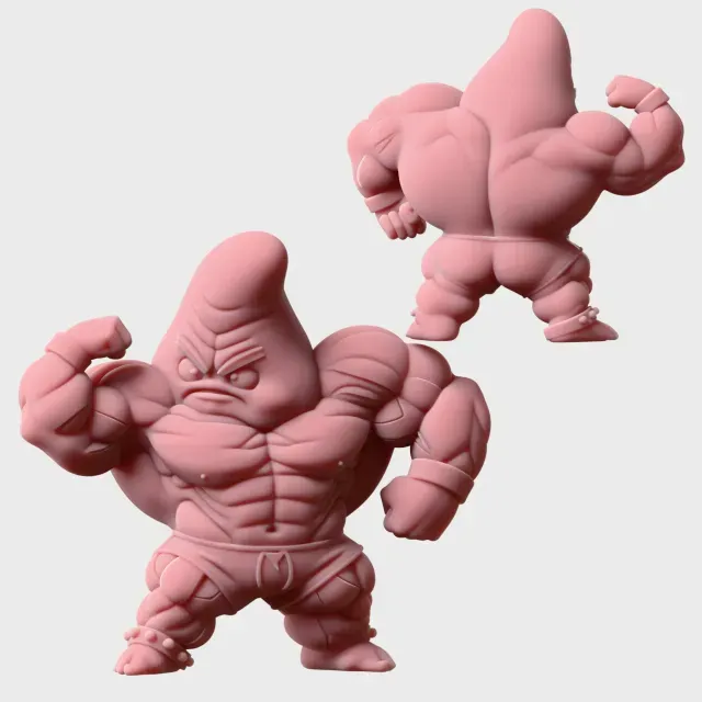 Muscular Patrick Sponge Bob — Фото 5 из 7