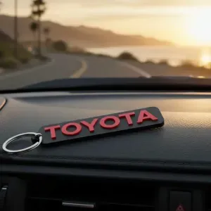 Llavero Toyota letras