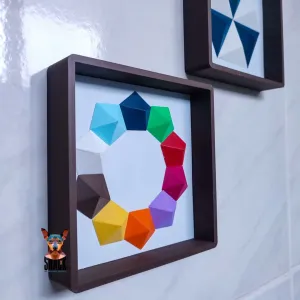 Mini Geometric Frames– Modular Display Set