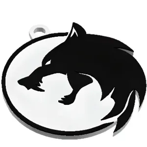 Llavero de Lobo