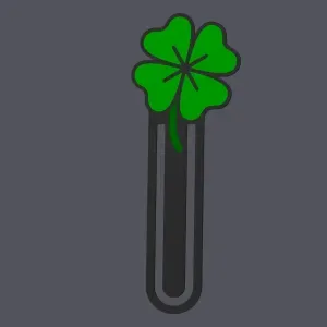 Fourclover - Bookmark v11 (Double Sided)