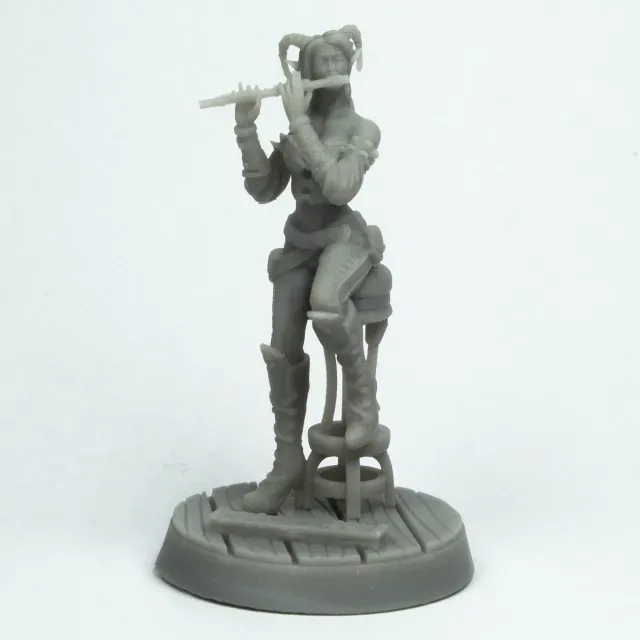 Tiefling Bard | Flute Playing Hellspawn Hero | Tabletop RPG — Фото 7 из 9