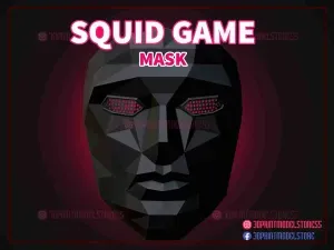 Squid Game Mask - Front Man Mask for Cosplay Halloween