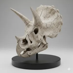 Skull Dino triceratops Dinosaur Deco