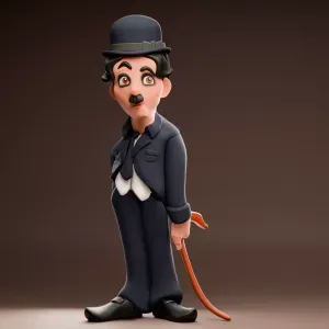 Charlie Chaplin - Figurine
