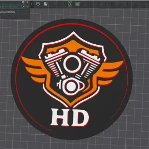 Harley Davidson Kickstand Puck