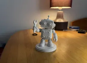 Cute Robot Mechanic Figurine