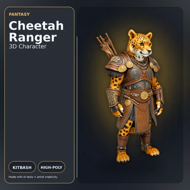 Creature Kitbash Collection – High-Poly Fantasy & Sci-Fi — Image 5 of 9
