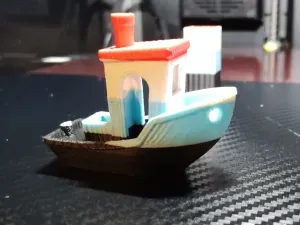 Just A Benchy Four-Colored Little Boat - Multi Color