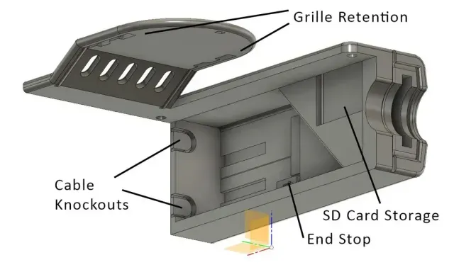 Ender 3 SD Card Adapter Housing with Fan Cowl\Shield — Image 8 of 9