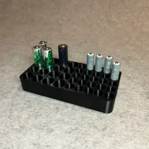 Battery holder for 16x AA and 25x AAA batteries