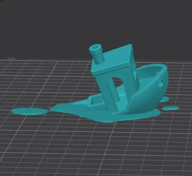 Melting Benchy — Image 2 of 3