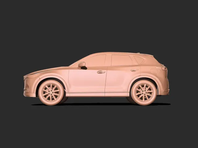 Mazda CX-5 2017 3d print model — Фото 4 из 8