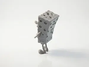 SpongeBob SquarePants Figurine Cartoon 3D Printable