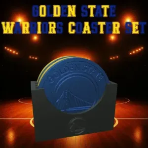 Golden State Warriors Coaster Set (NBA)