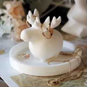 Подставка для украшений в виде лося 💍