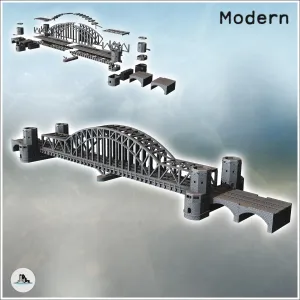 Remagen or Ludendorff Bridge (Rhine-Westphalia, Germany) - m