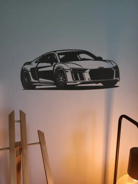 AUDI R8 2017 - 2D WALL ART — Фото 2 из 3