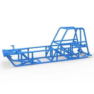 Frame of Vintage Dirt Modified stock car V2 Scale 1:25