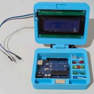 arduino Uno case with LCD20x4 and I2C