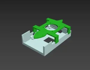 Reptile Fan Plate Pi 3 / Pi 4