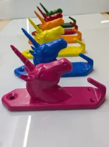 Unicorn Rainbow Coat Rack