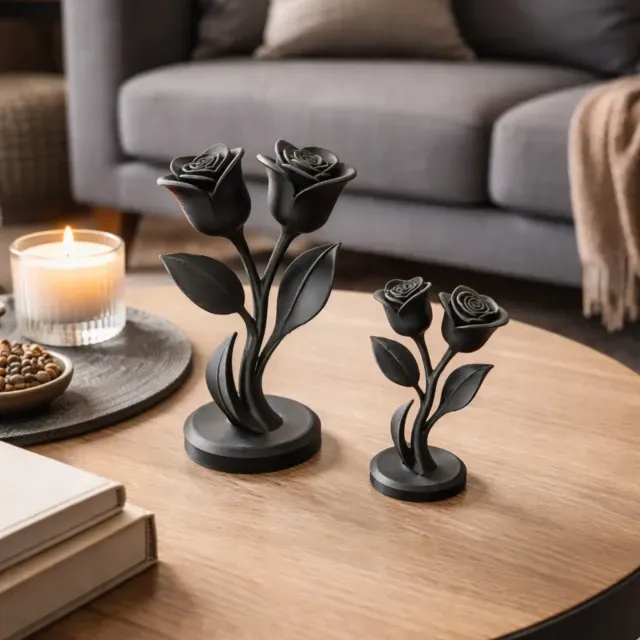 DOUBLE ROSE SCULPTURES / VALENTINES GIFT — Фото 2 из 7