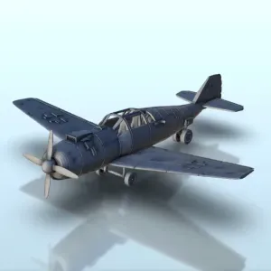 Messerschmitt Bf 109 - WW2 Terrain plane aircraft diaroma