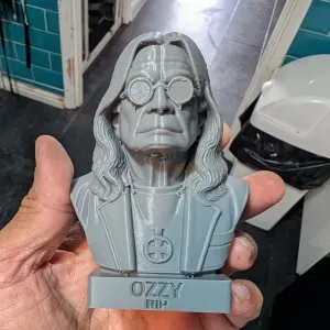 Ozzy Osbourne bust