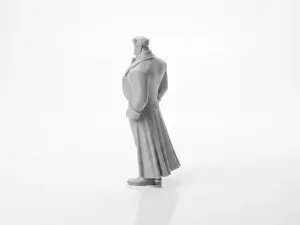 Dapper Hellboy Figurine Movies TV 3D Printable