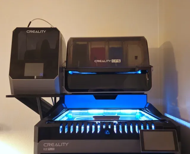 CREALITY K2 PLUS - CFS SIDE SHELF FOR RISER V4 — Image 4 of 5