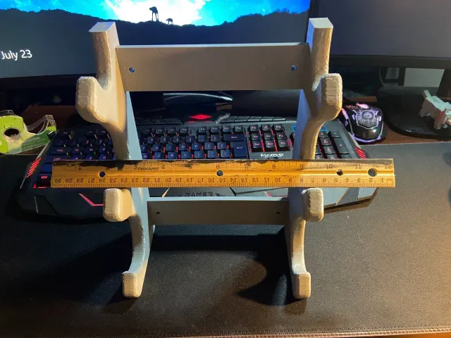 Triple Katana Wall Stand — Image 4 of 8