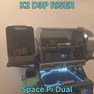 K2 D3P RISER - DUAL SPACE PI SHELVES