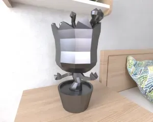 Baby Groot Lowpoly Low poly