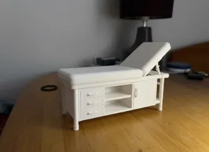 1:12 Scale Dollhouse Examination Table