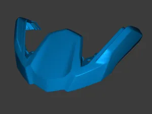 Motorcycle Front Fairing -- scanned by Creality Sermoon P1